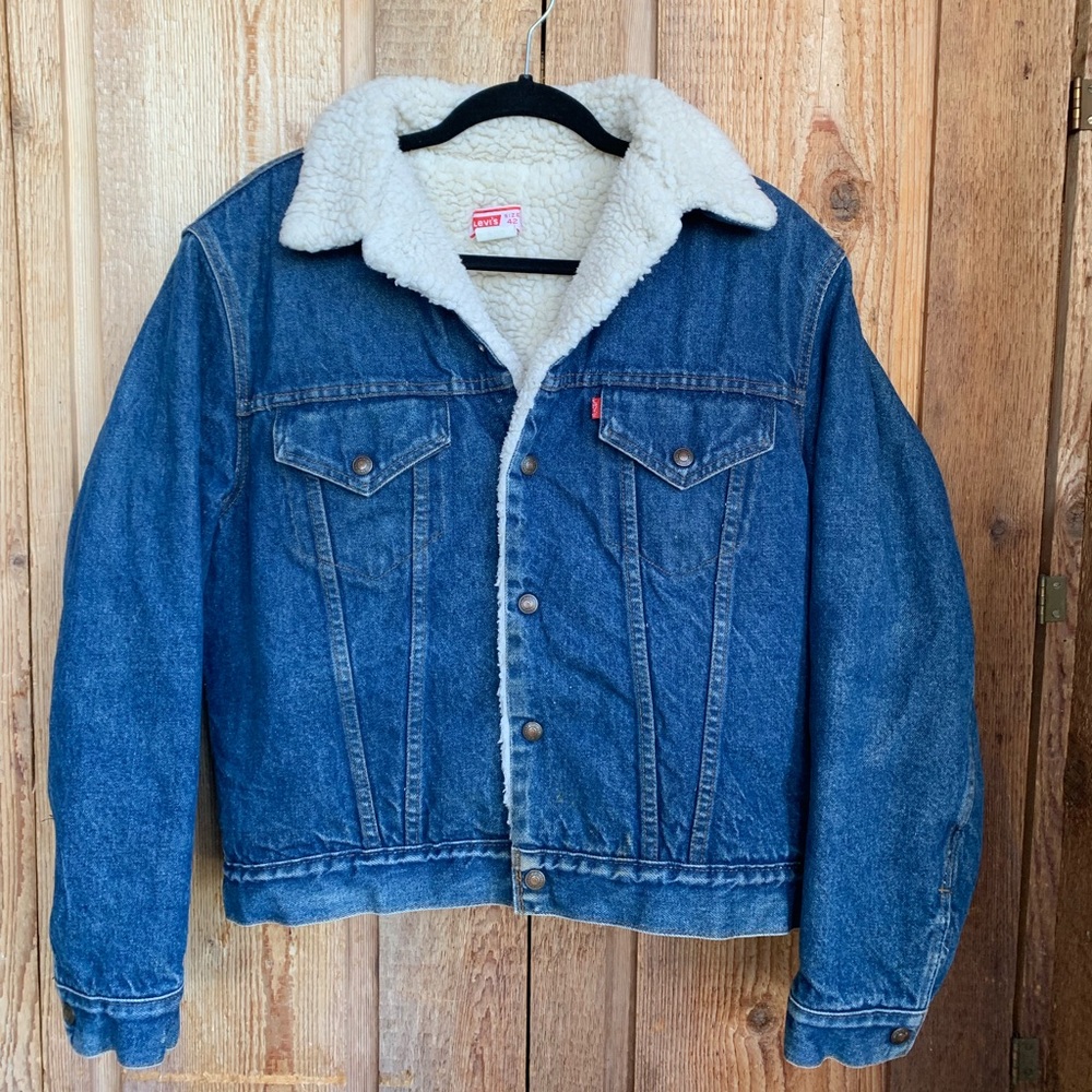 Levi’s-Vintage Sherpa Jean Jacket